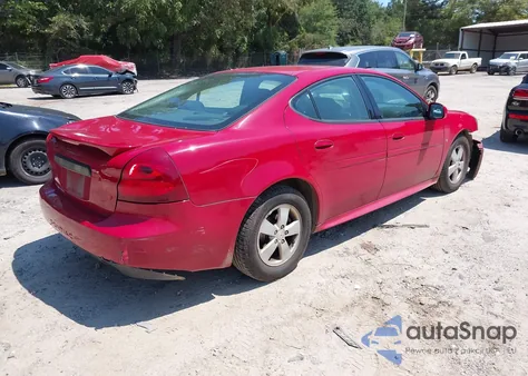 2008 Pontiac Grand Prix from USA, damaged, VIN 2G2WP552581149313